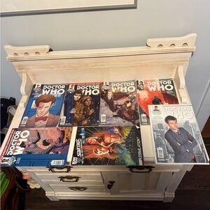 Doctor Who Comic Book Collection 7 comics includes one that’s unopened